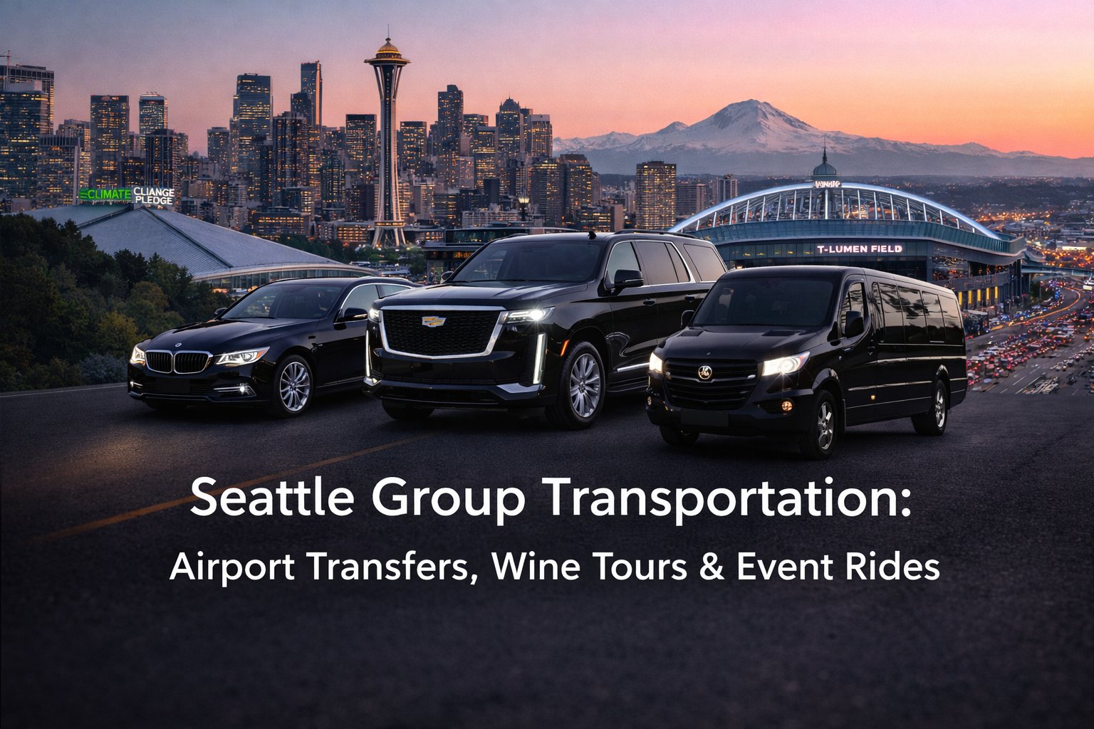 Group activities in seattle group transportation