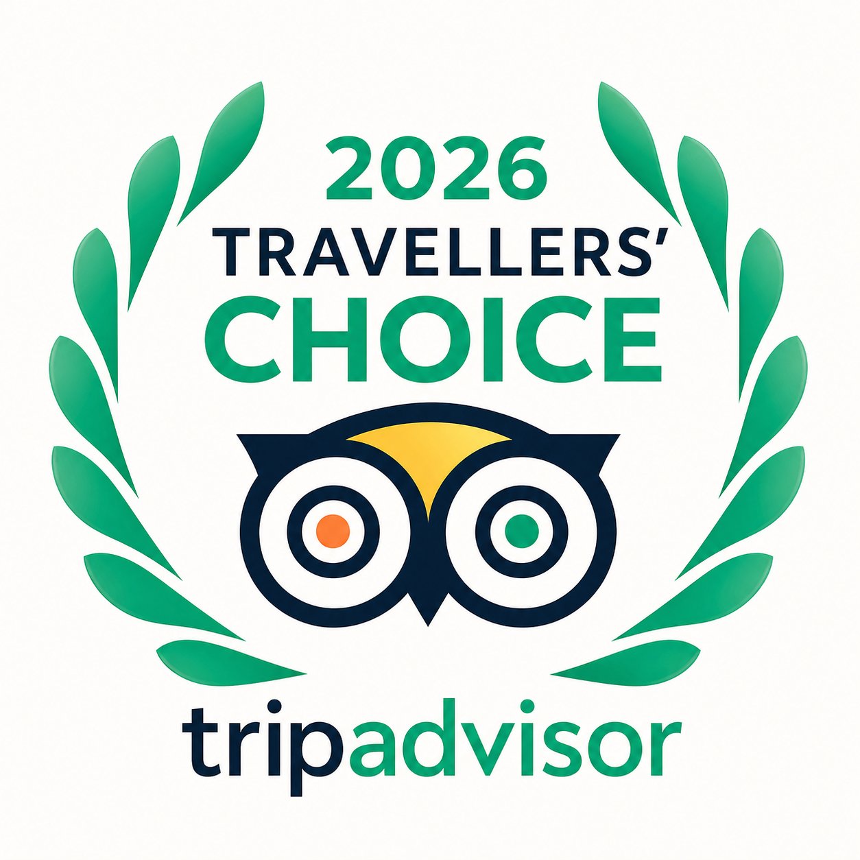 All black limo wins tripadvisor 2026 travellers choice award award badge