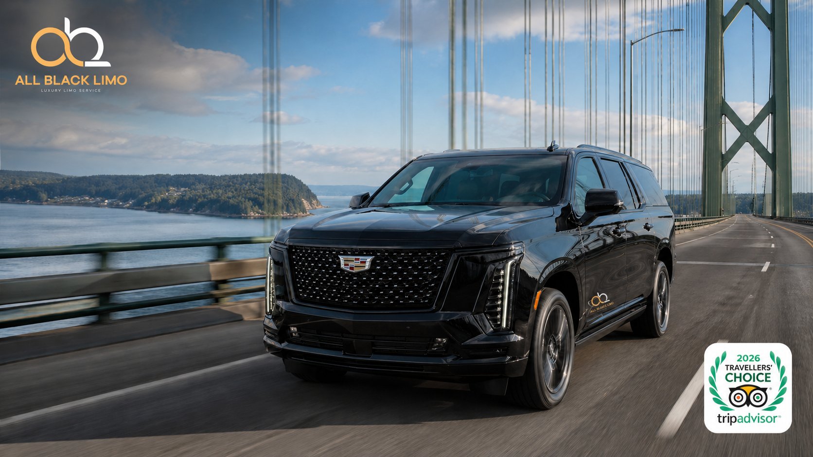 Gig harbor car service black suv