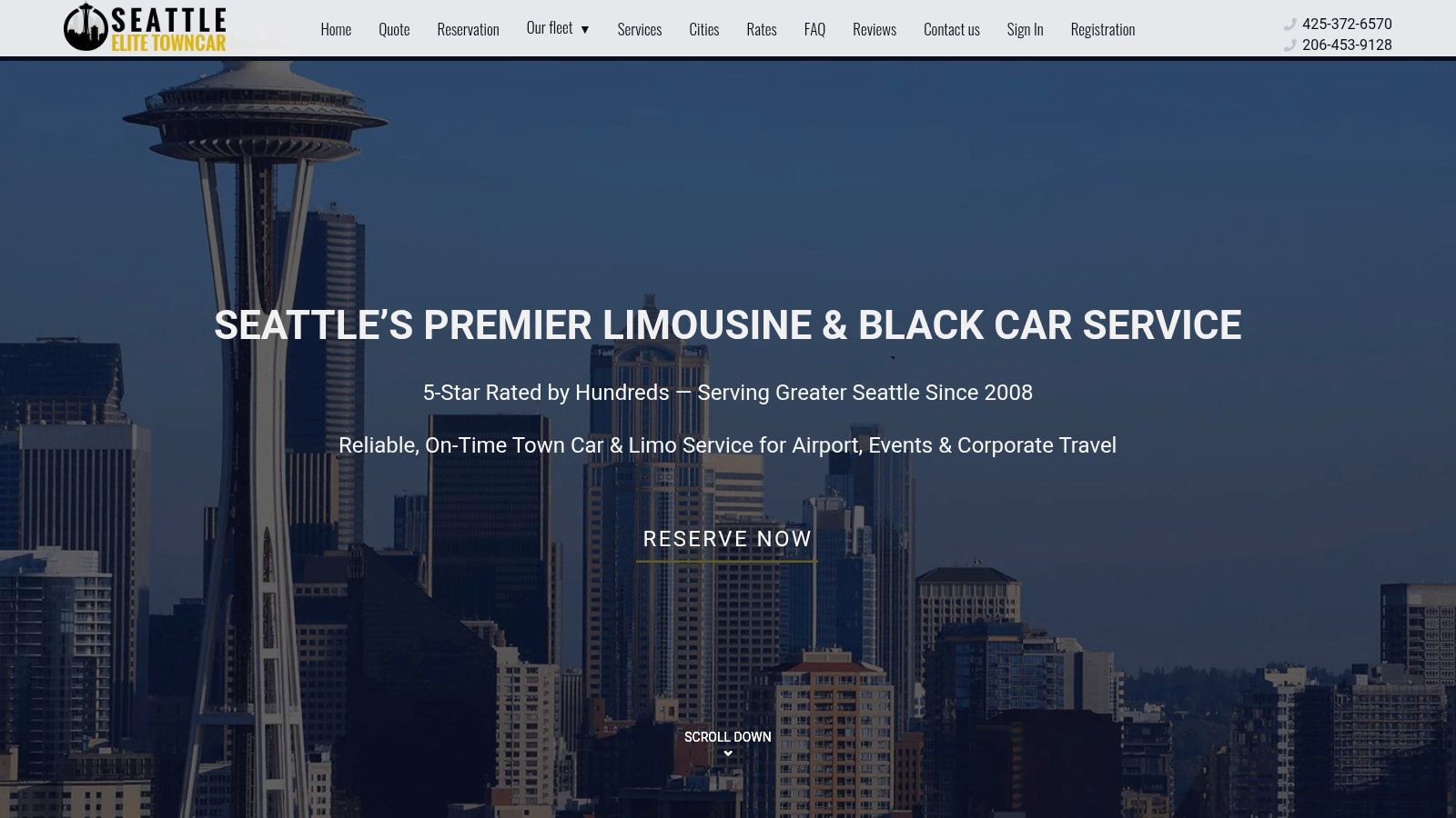 Seattle Elite Town Car