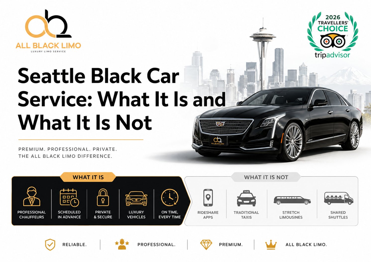 Seattle black car service what it is and what it is not limo service