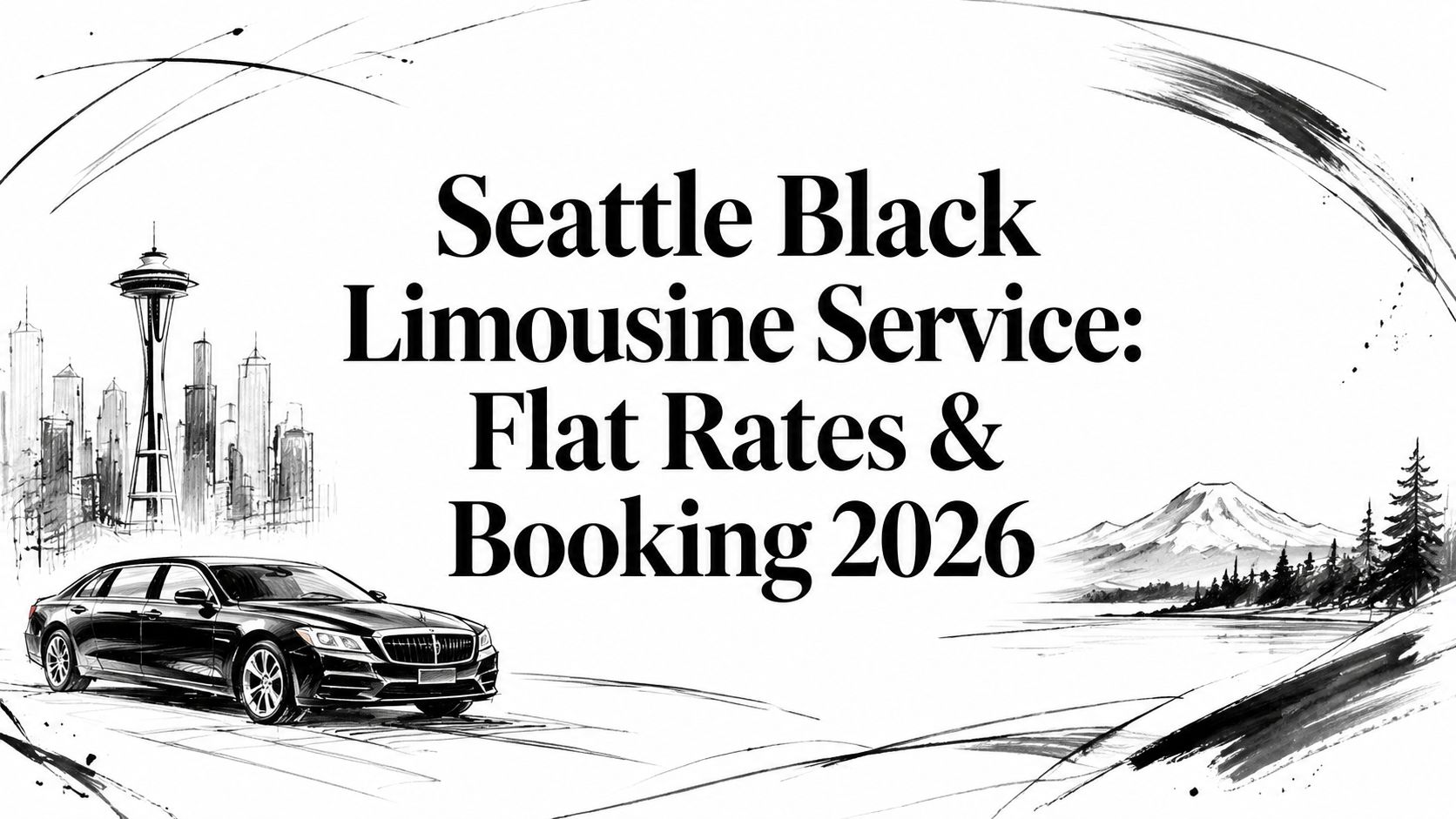 Black limousine service seattle limousine