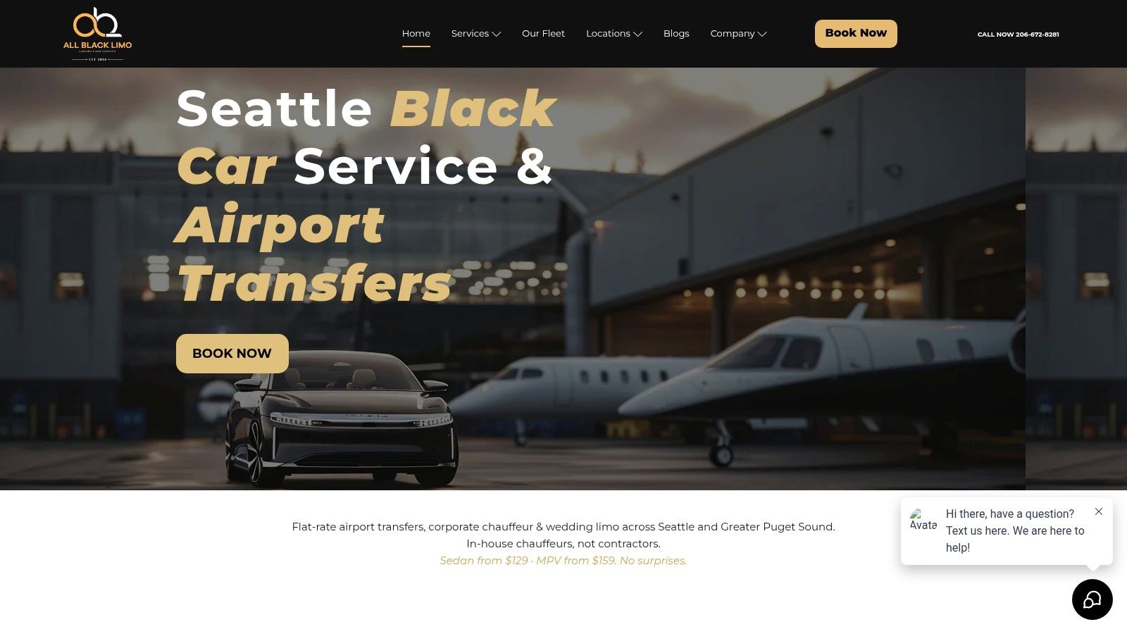 Screenshot from https://allblacklimoseattle.com