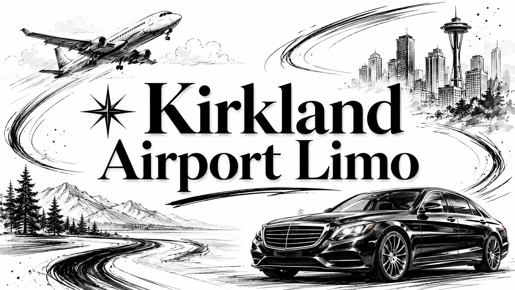 Kirkland airport limo luxury transportation