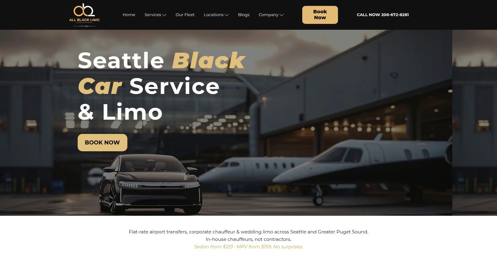 Screenshot from https://allblacklimoseattle.com