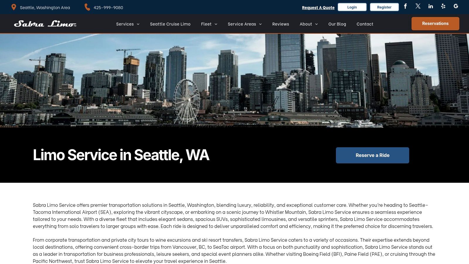 Sabra Limo Service (Seattle)