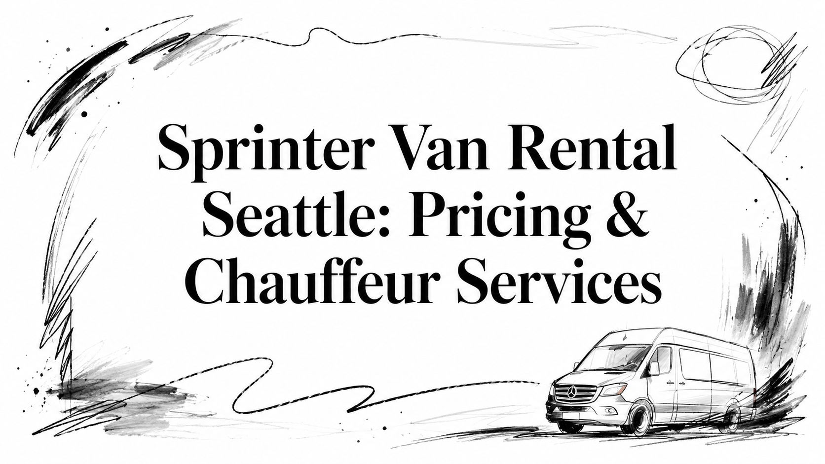 Sprinter van rental seattle van rental