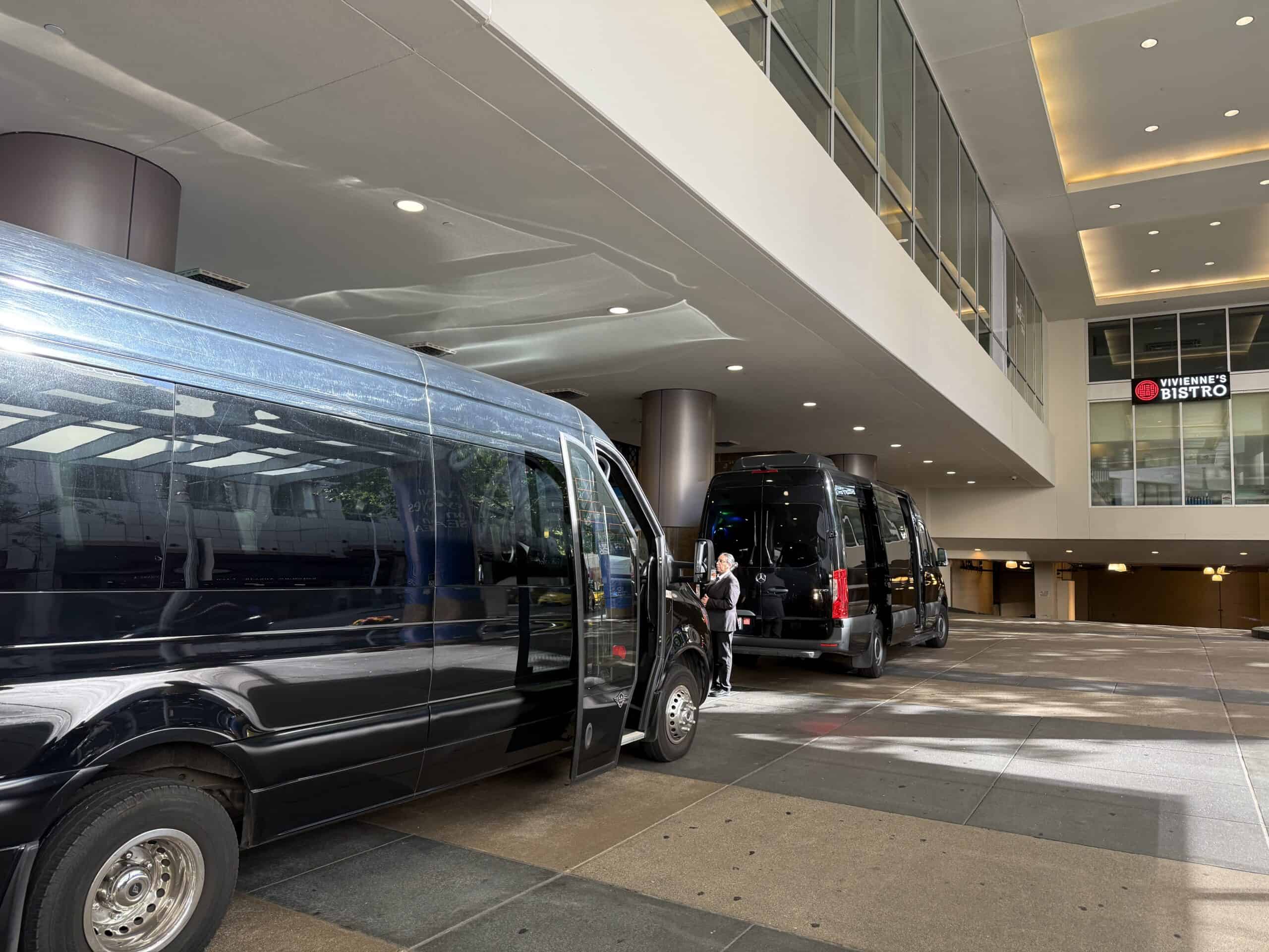 Anacortes ferry transfer All Black Limo