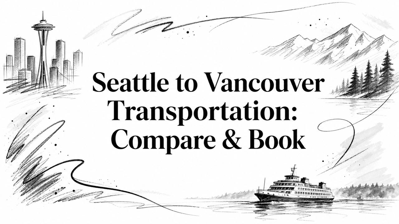 Seattle to vancouver transportation travel guide