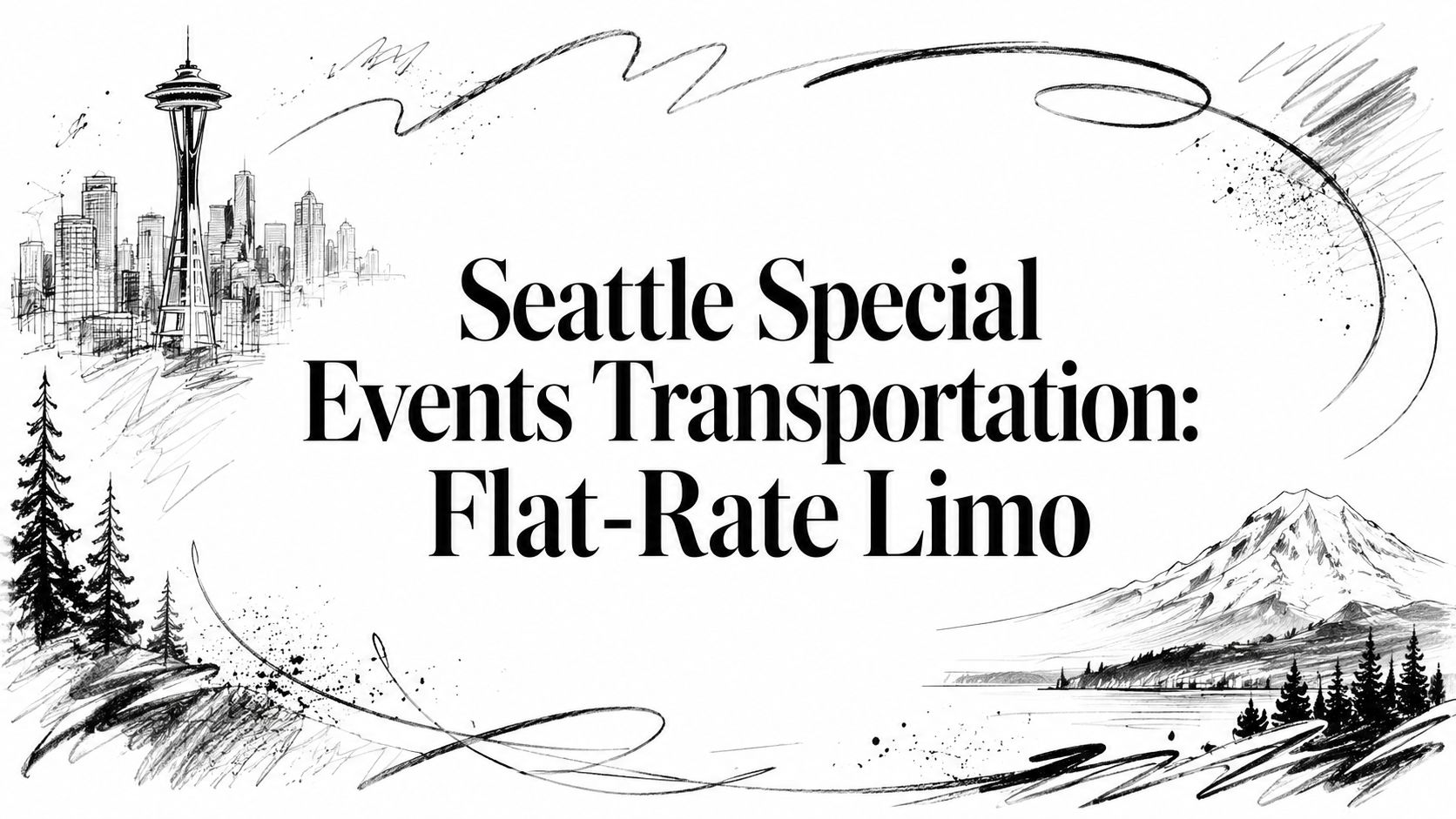 Special events transportation seattle skyline