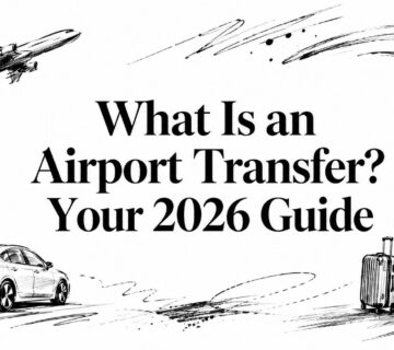 What is an airport transfer airport illustration 360x320