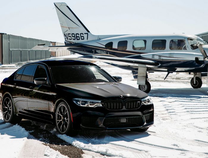 black limo
